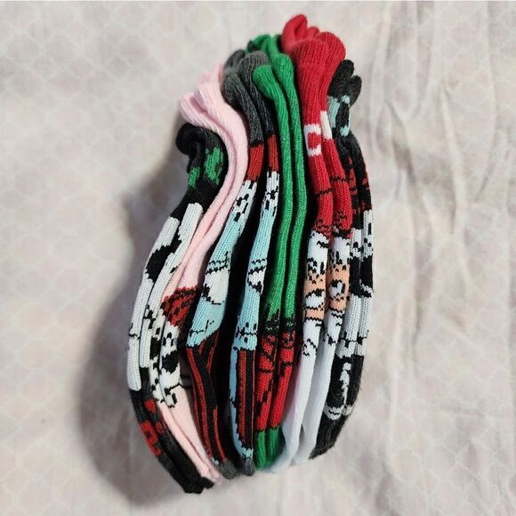 Nwt The Nightmare Before Christmas Holiday Socks Set, one size - Picture 2 of 6